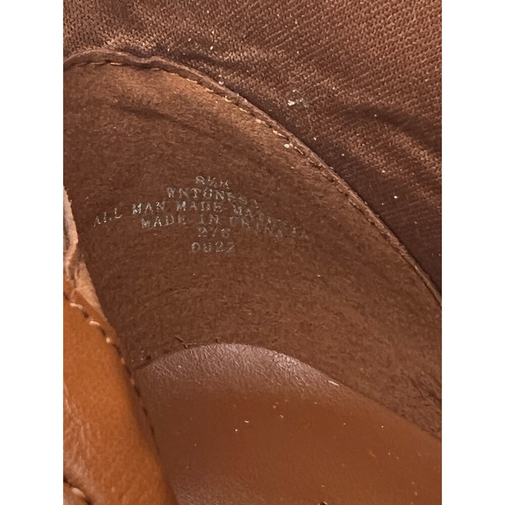 Nine West Brown Tolate Ankle Boots 8.5 - Picture 6 of 7